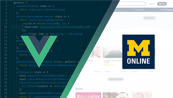 Let’s Go Vue: Keeping Up with Front-End Web Technology at Academic Innovation