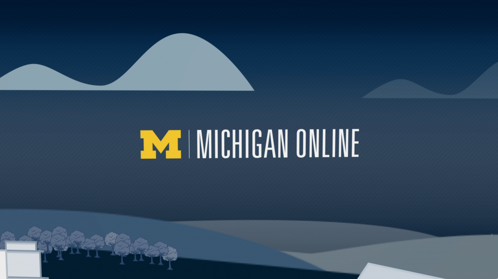 Michigan online graphic banner