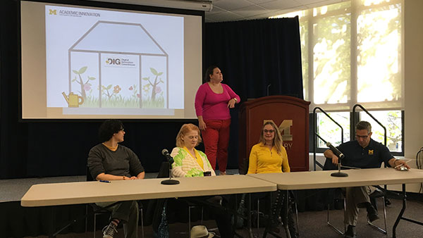Sowing Seeds with U-M Faculty and Staff: DIG at Enriching Scholarship