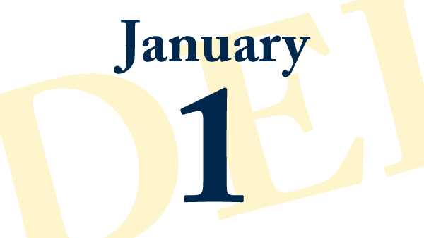New Years Resolutions Around DEI