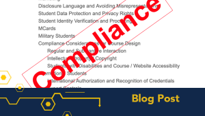 Policy with compliance stamp over the top of it