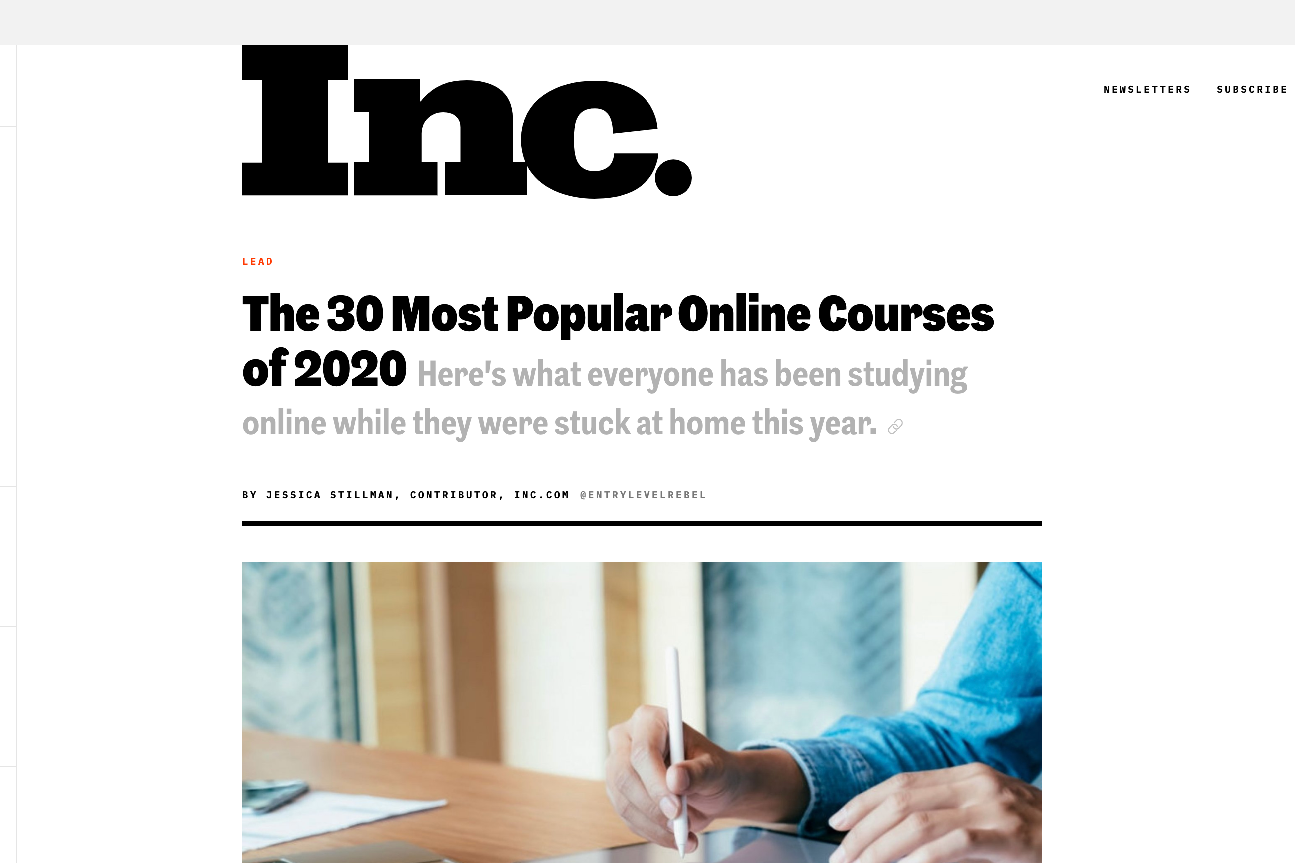 The 30 Most Popular Online Courses of 2020