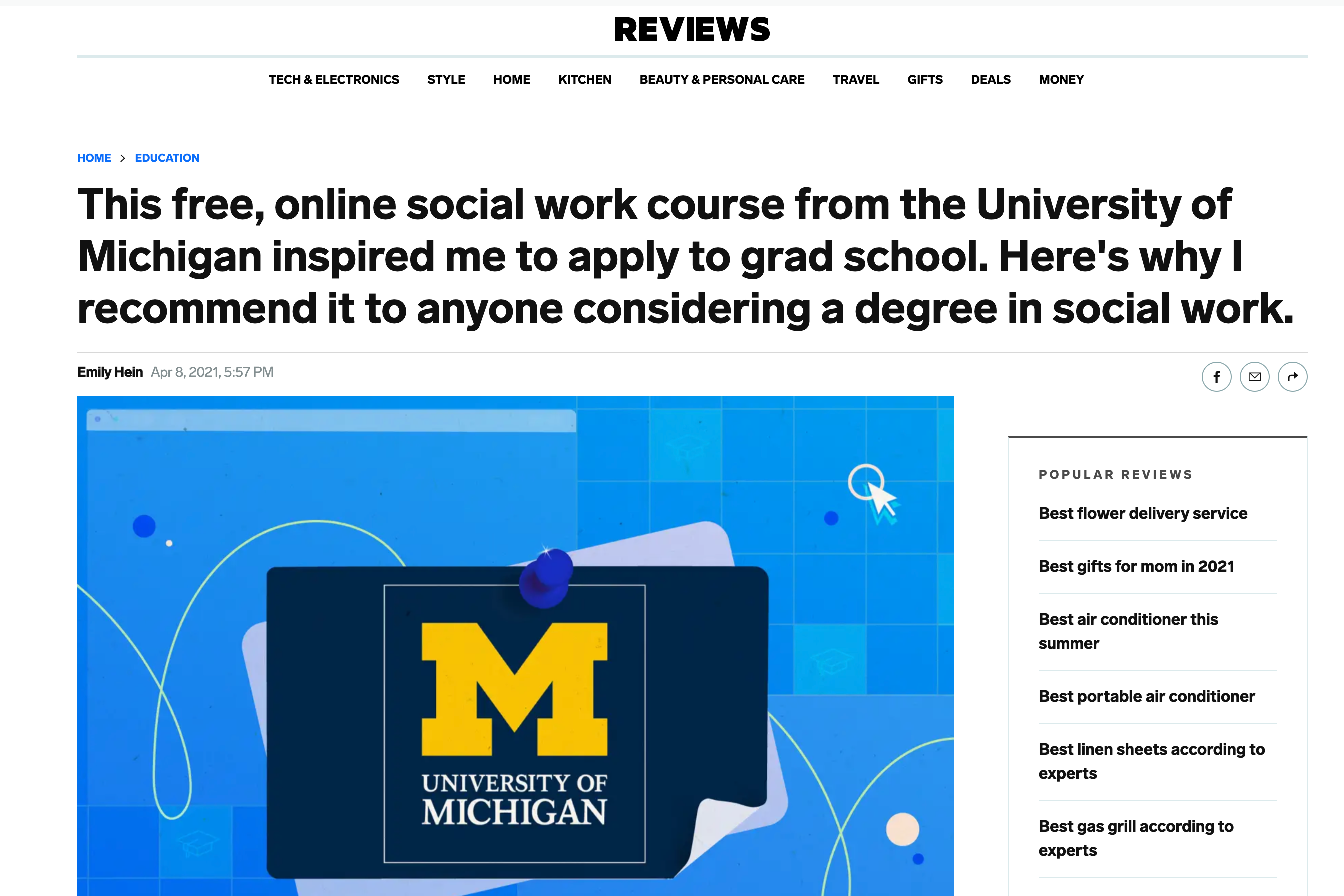 This free, online social work course from the University of Michigan inspired me to apply to grad school. Here’s why I recommend it to anyone considering a degree in social work.