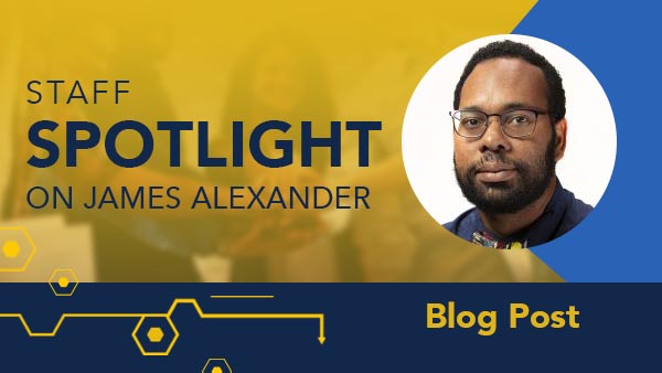 Staff Spotlight: James Alexander on Gameful Pedagogies, Technology Fatigue, and Super Smash Brothers