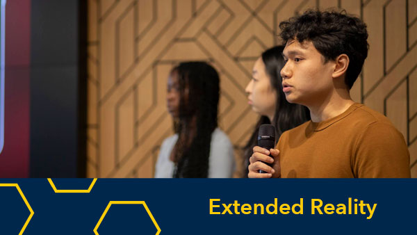 Student Fellows Use Summer Project to Showcase XR Potential in Online Courses