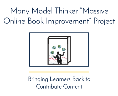 Many Model Thinker “Massive Online Book Improvement” Project